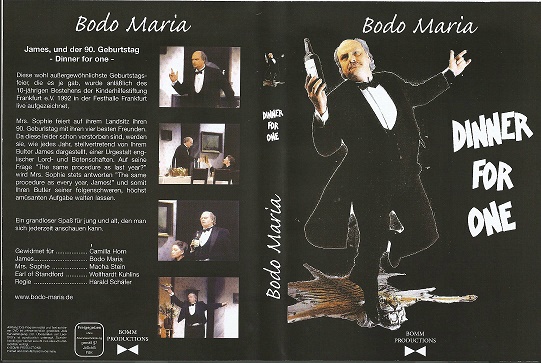 Dinner for one cover DVD